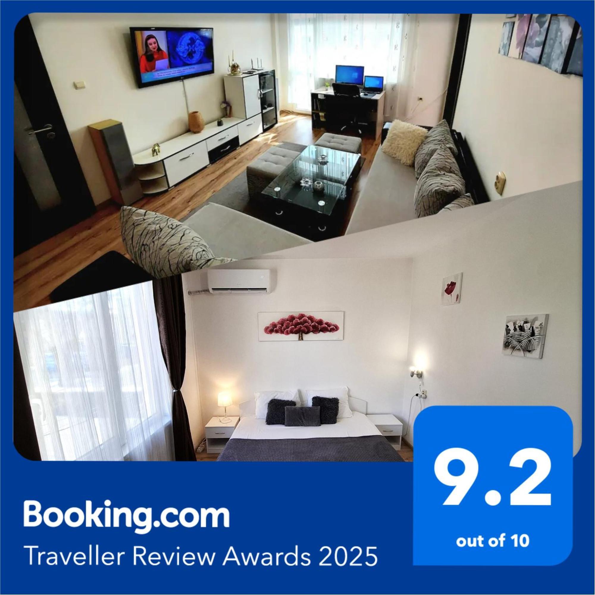 3 Rooms Apartment, Top Center, 1St Floor, Aubg, Free Parking, Pc I5 Ssd, 3 Led Tvs 200 Channels, Wifi, Terrace, Easy-Late Check-In, Stay Before Greece Blagoevgrad Luaran gambar